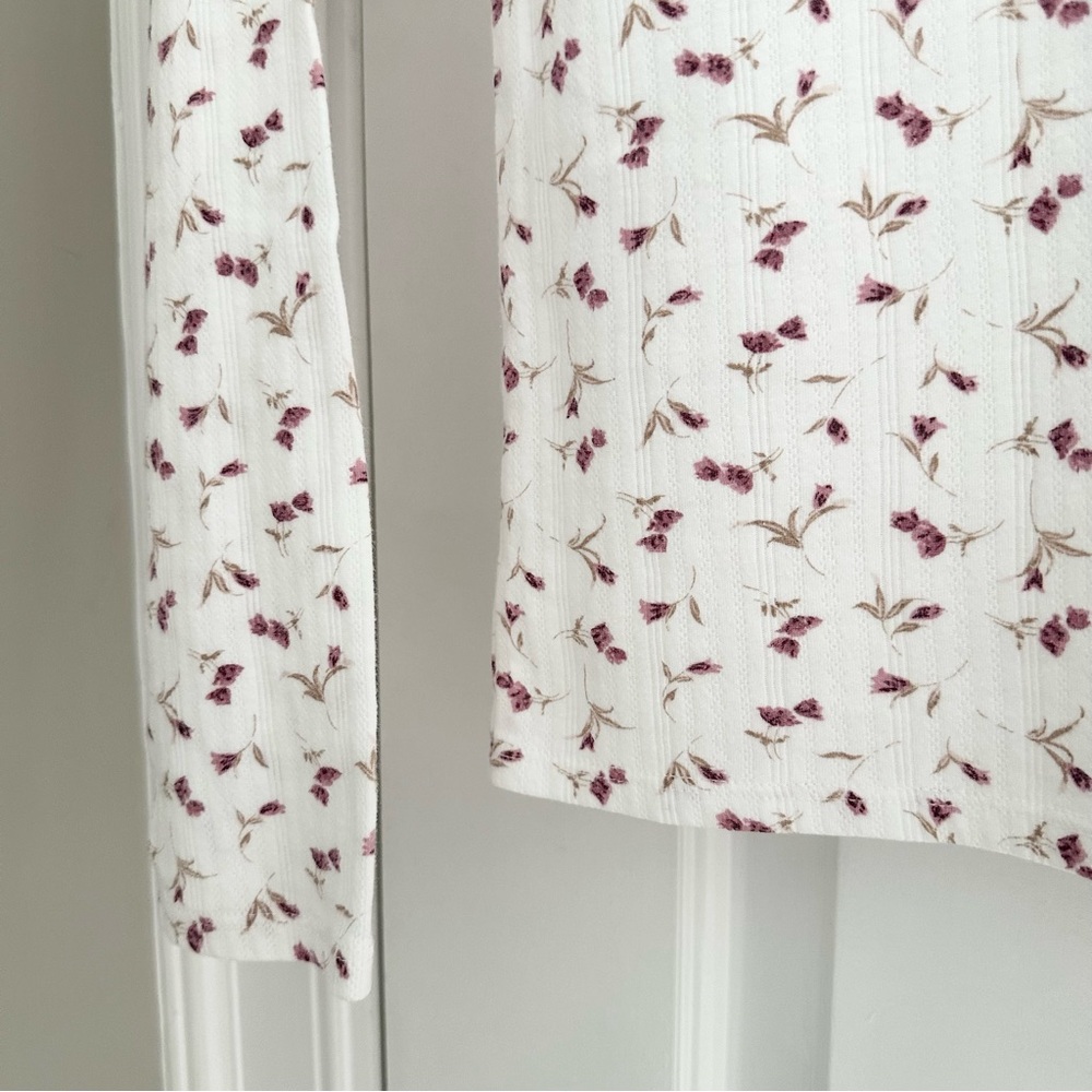 Floral Long-Sleeve Pajama Set - Picture 5 of 7